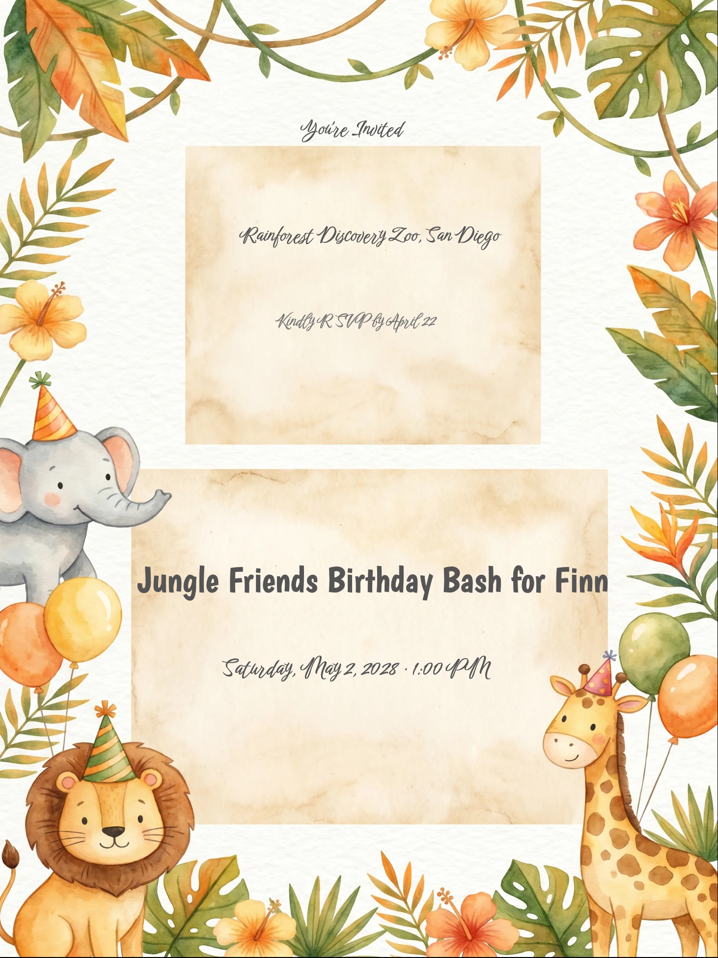Invitation card