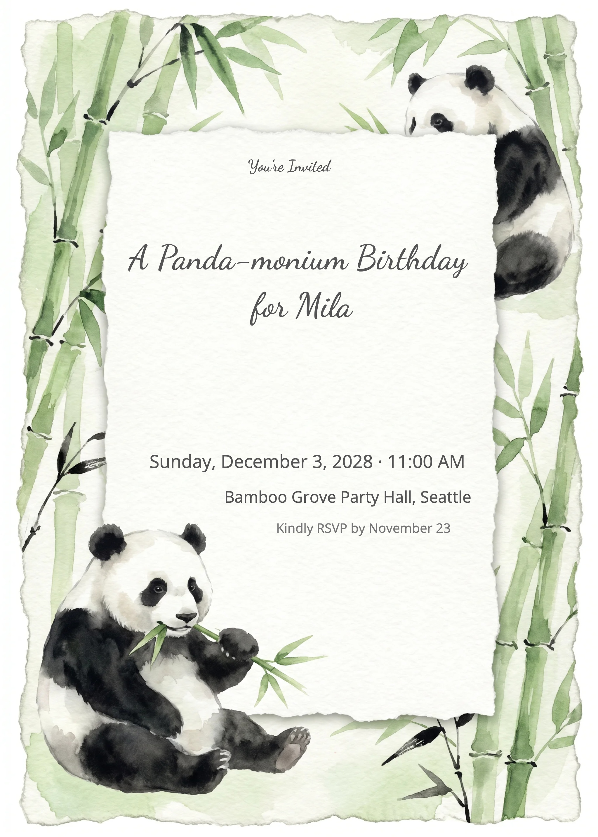 Invitation card