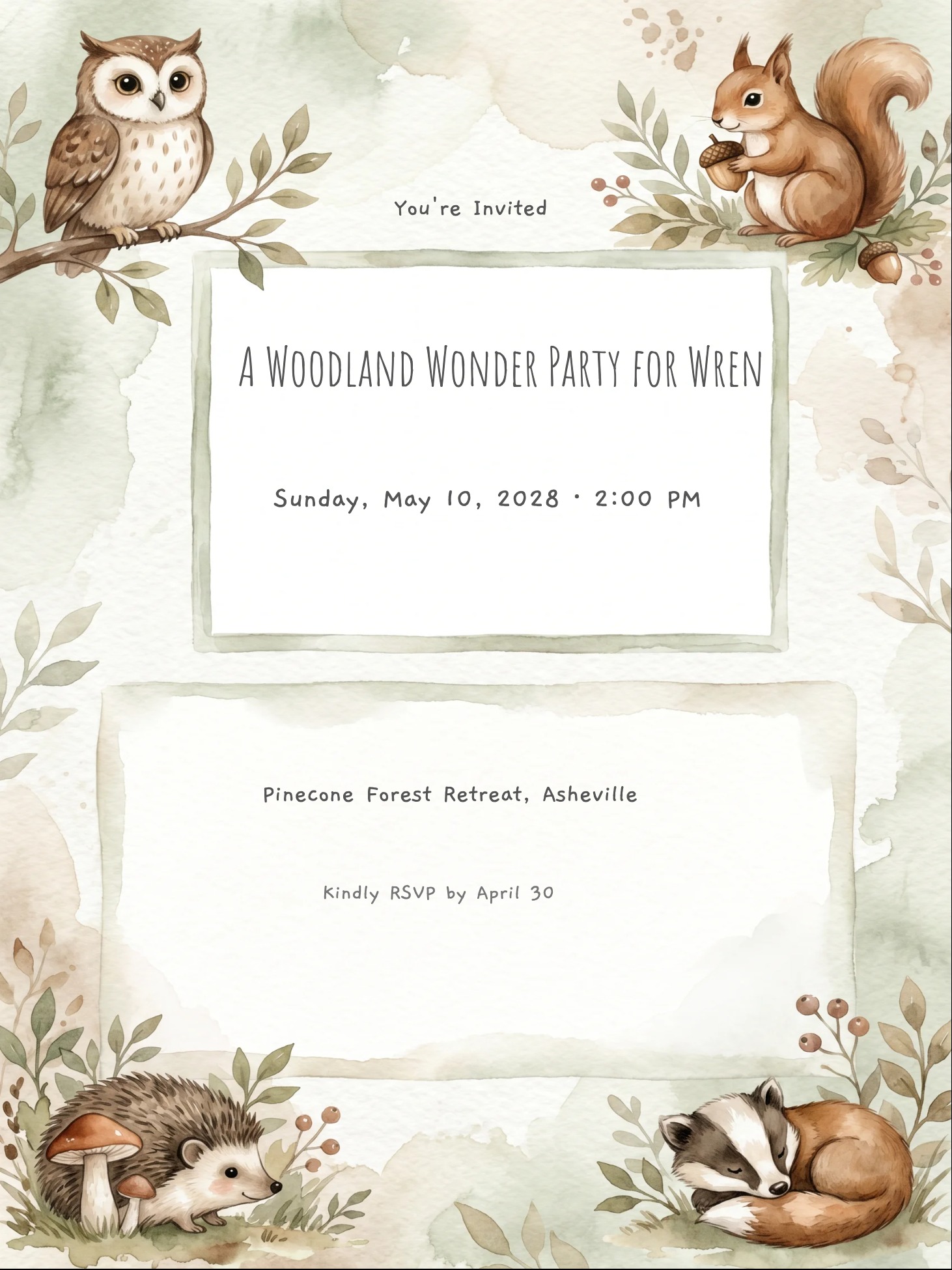 Invitation card