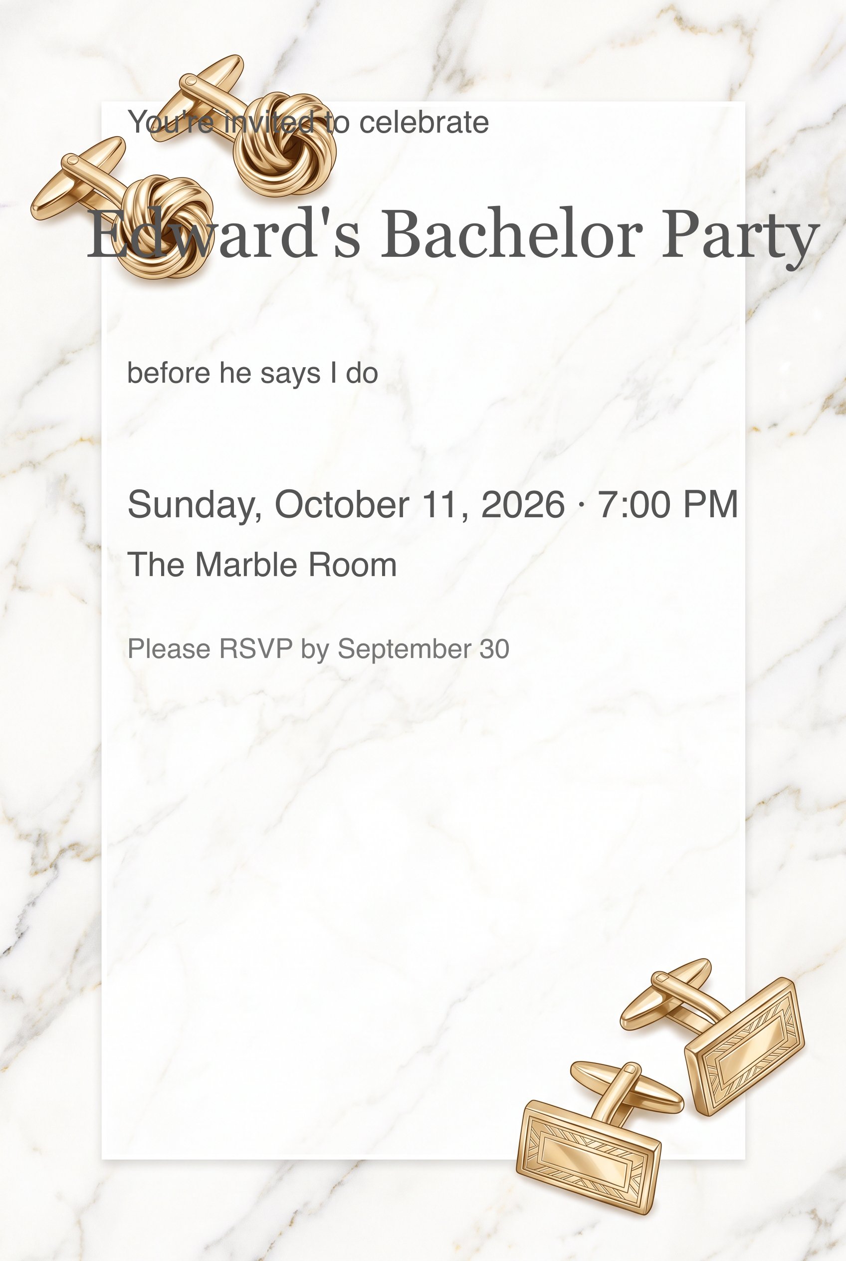 Invitation card