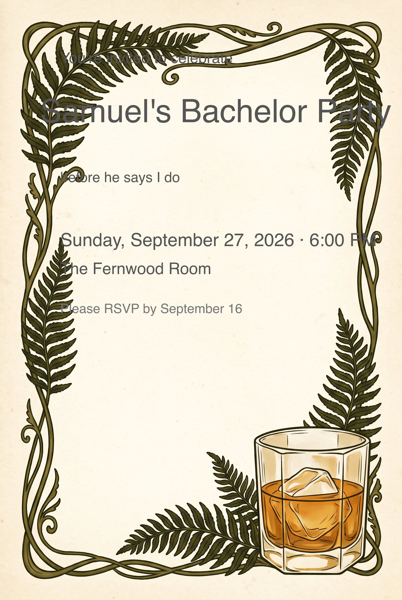 Invitation card