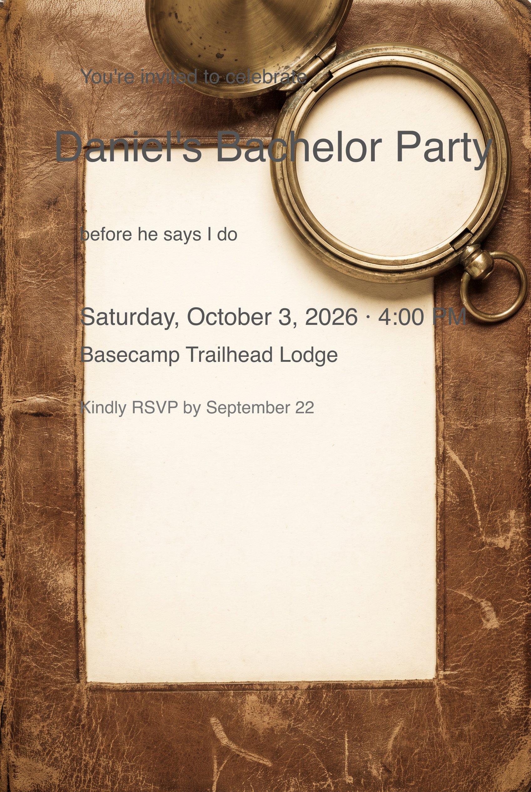 Invitation card