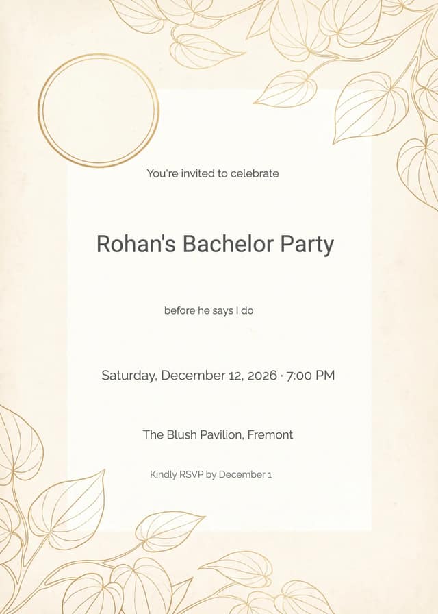 Party Invite Sample Note Confetti Engagement Party Invitation for Popular Invitation | InviteFlare