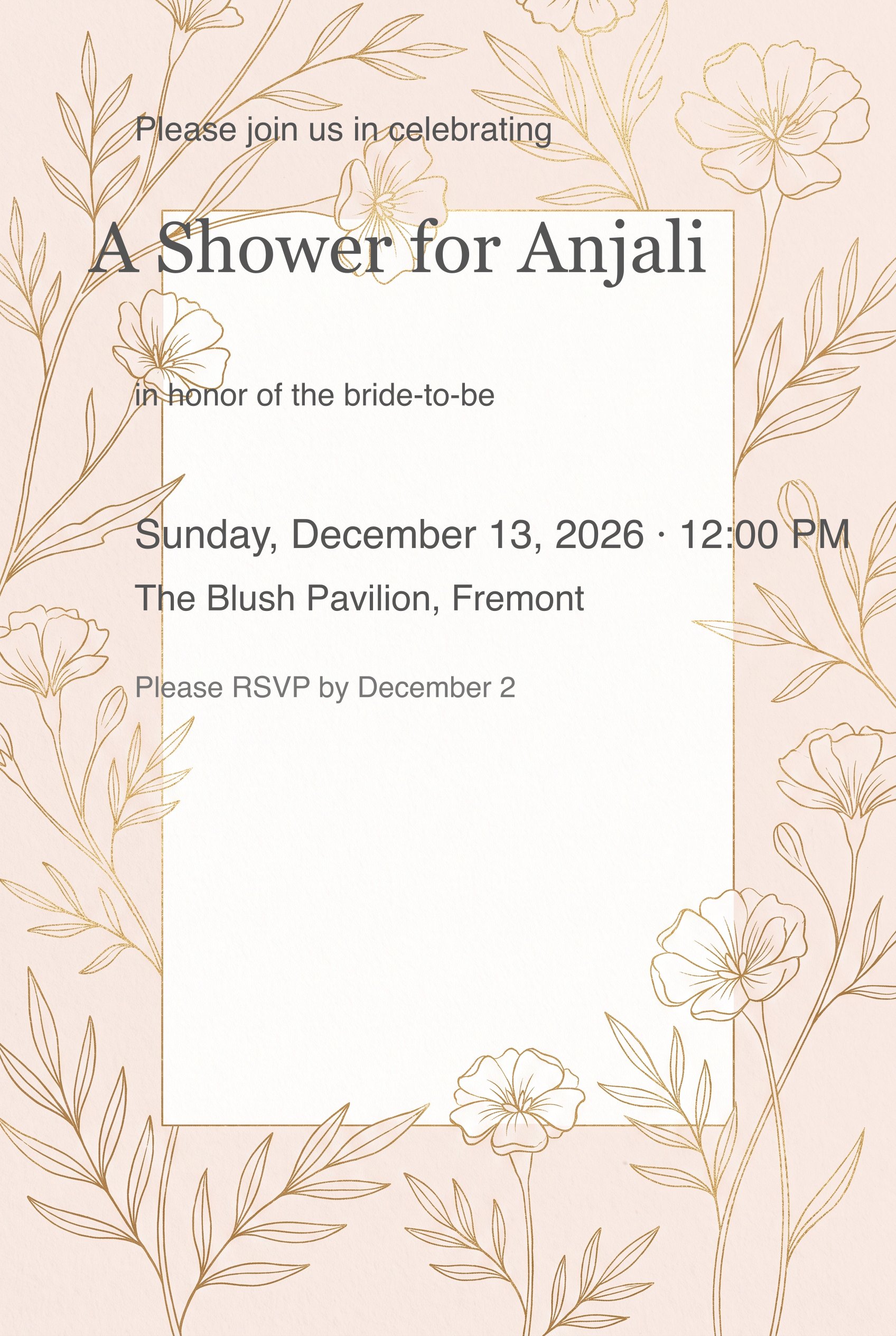 Invitation card
