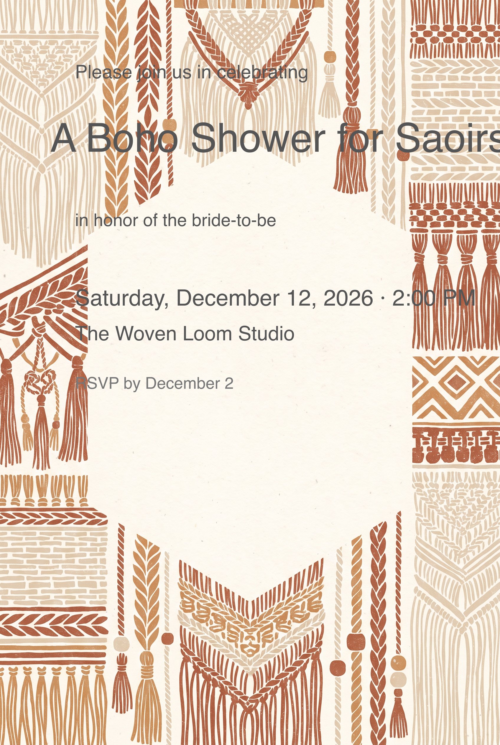 Invitation card