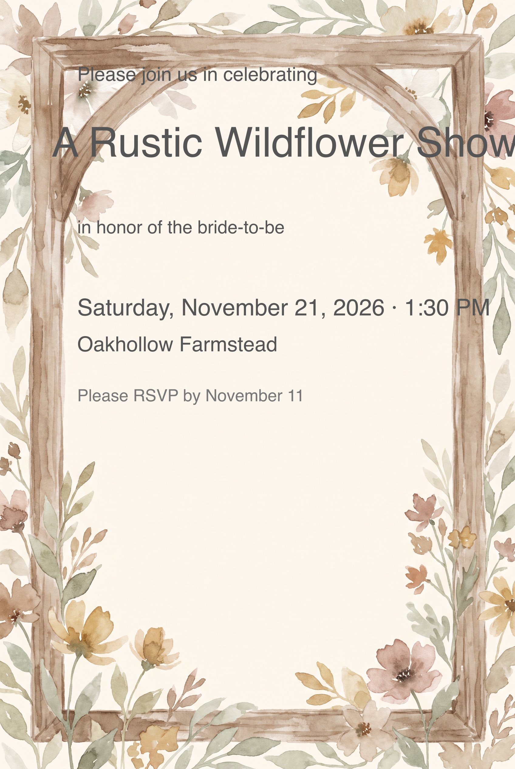 Invitation card