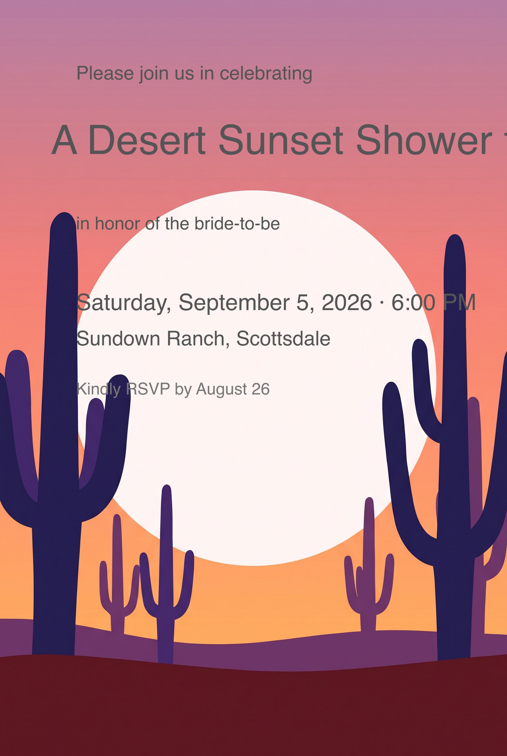 Invitation card