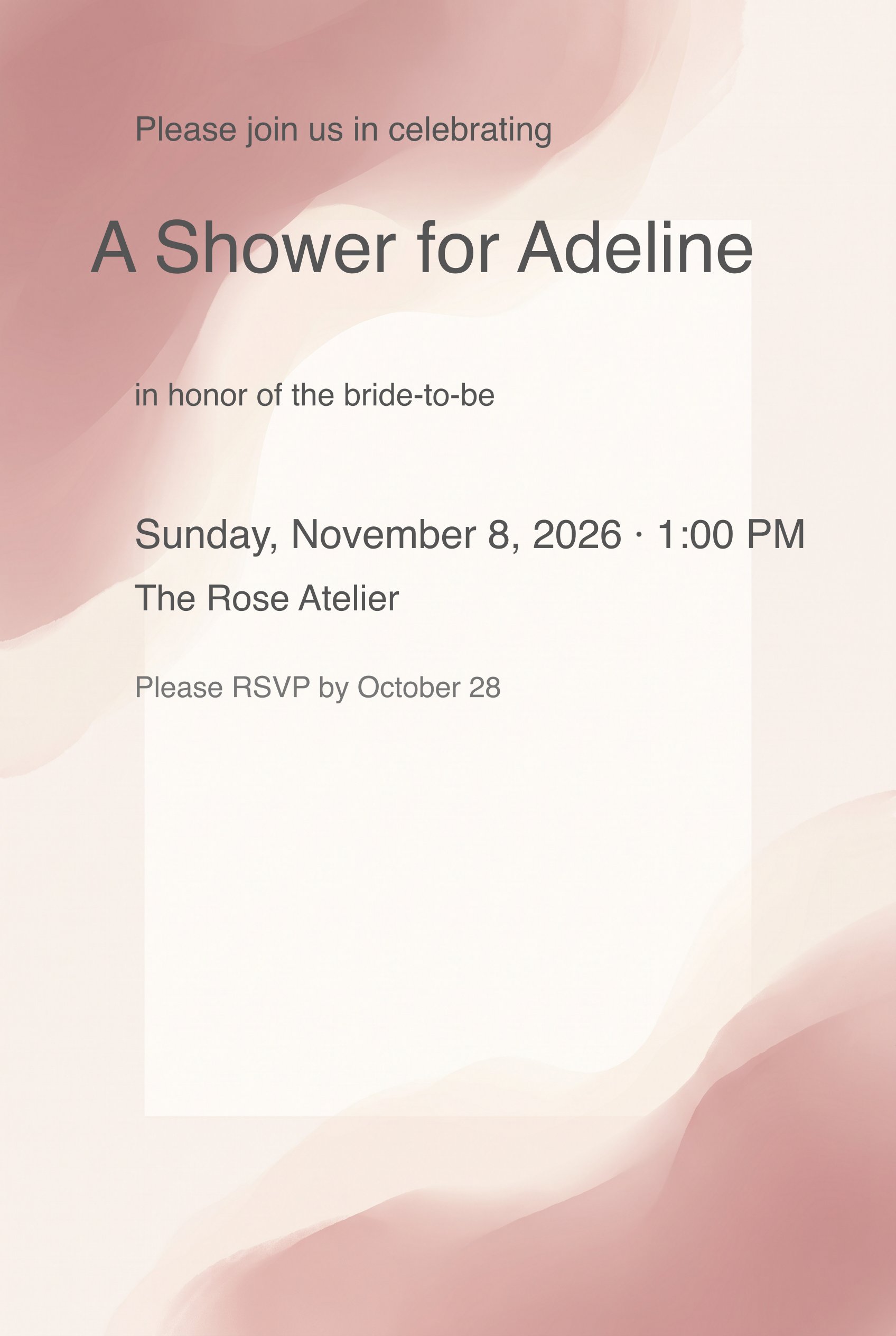 Invitation card