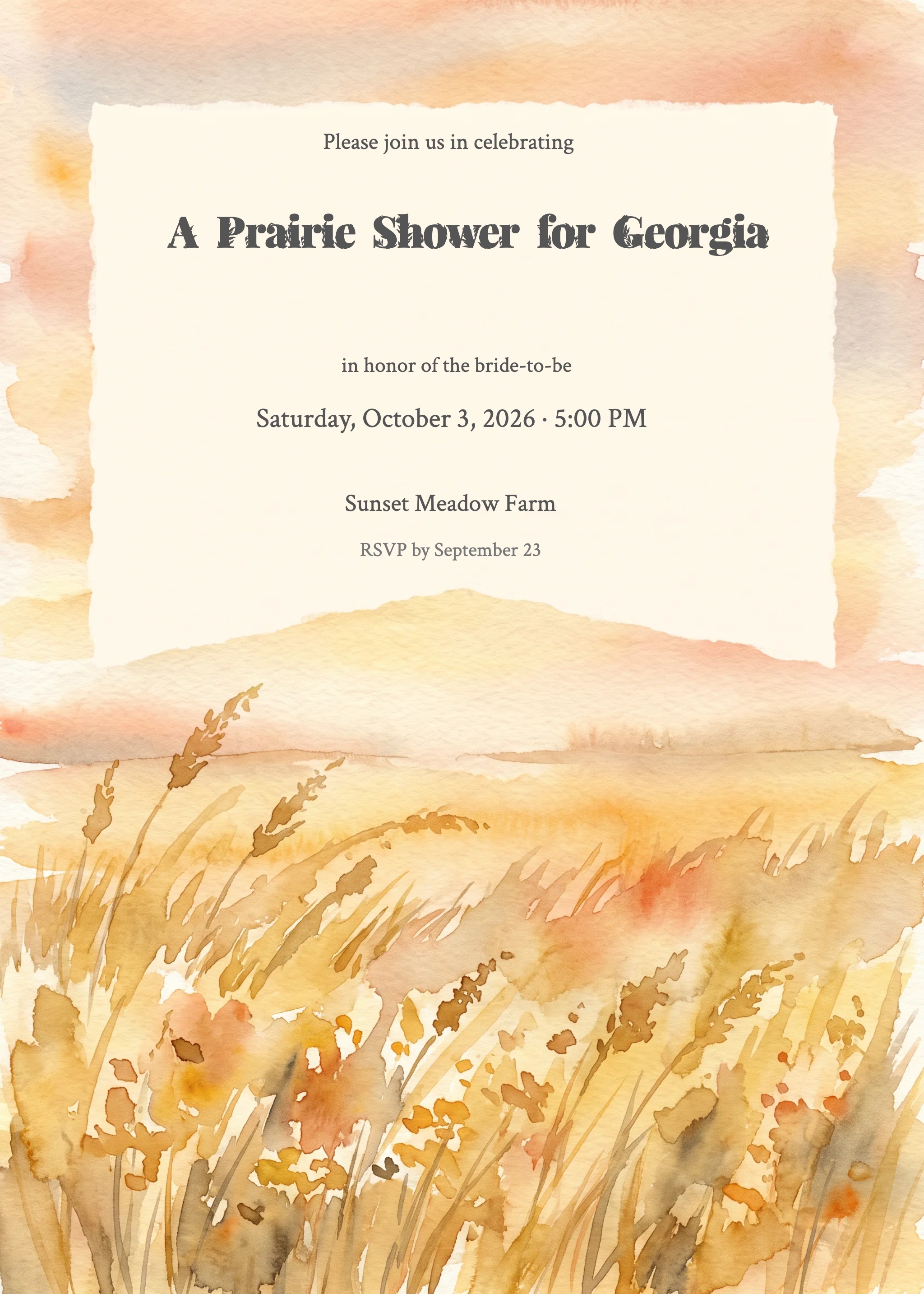 Invitation card