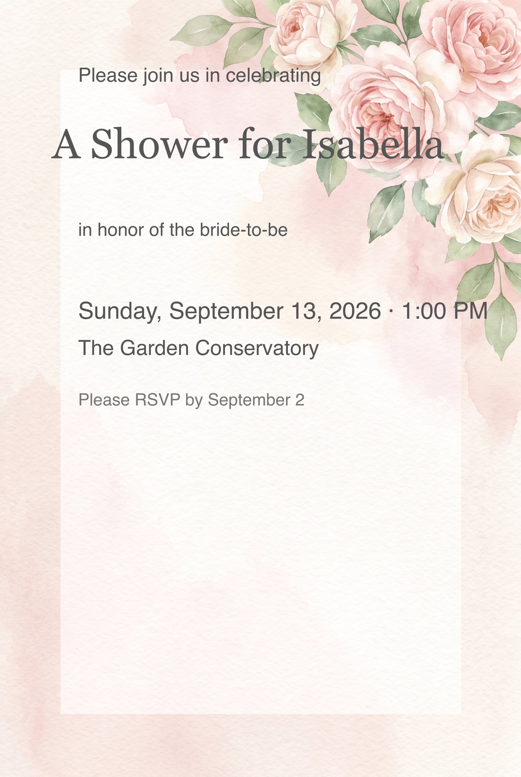 Invitation card