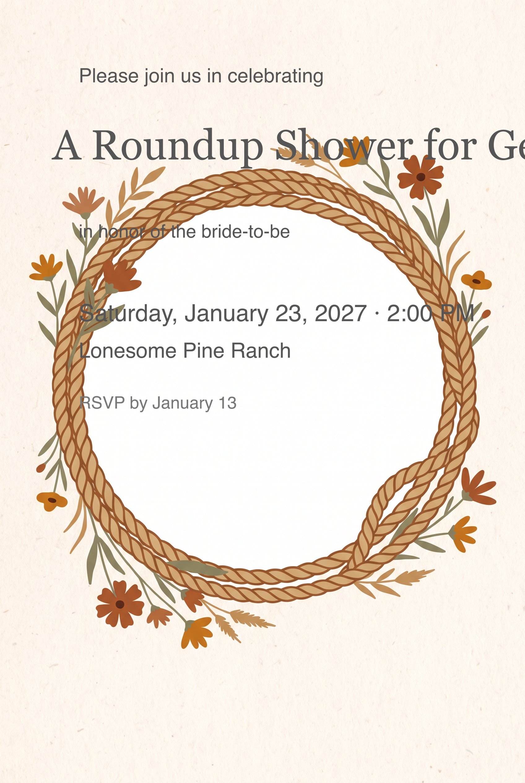 Invitation card