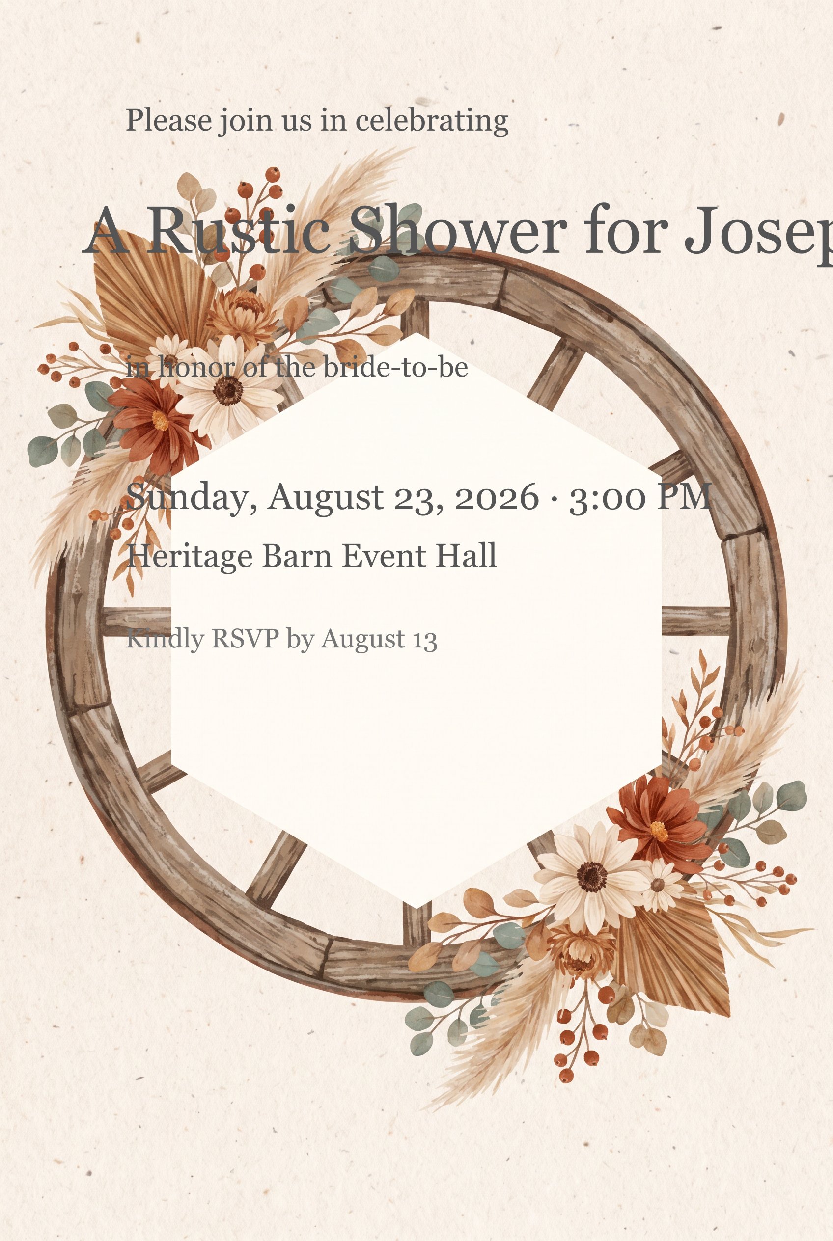 Invitation card