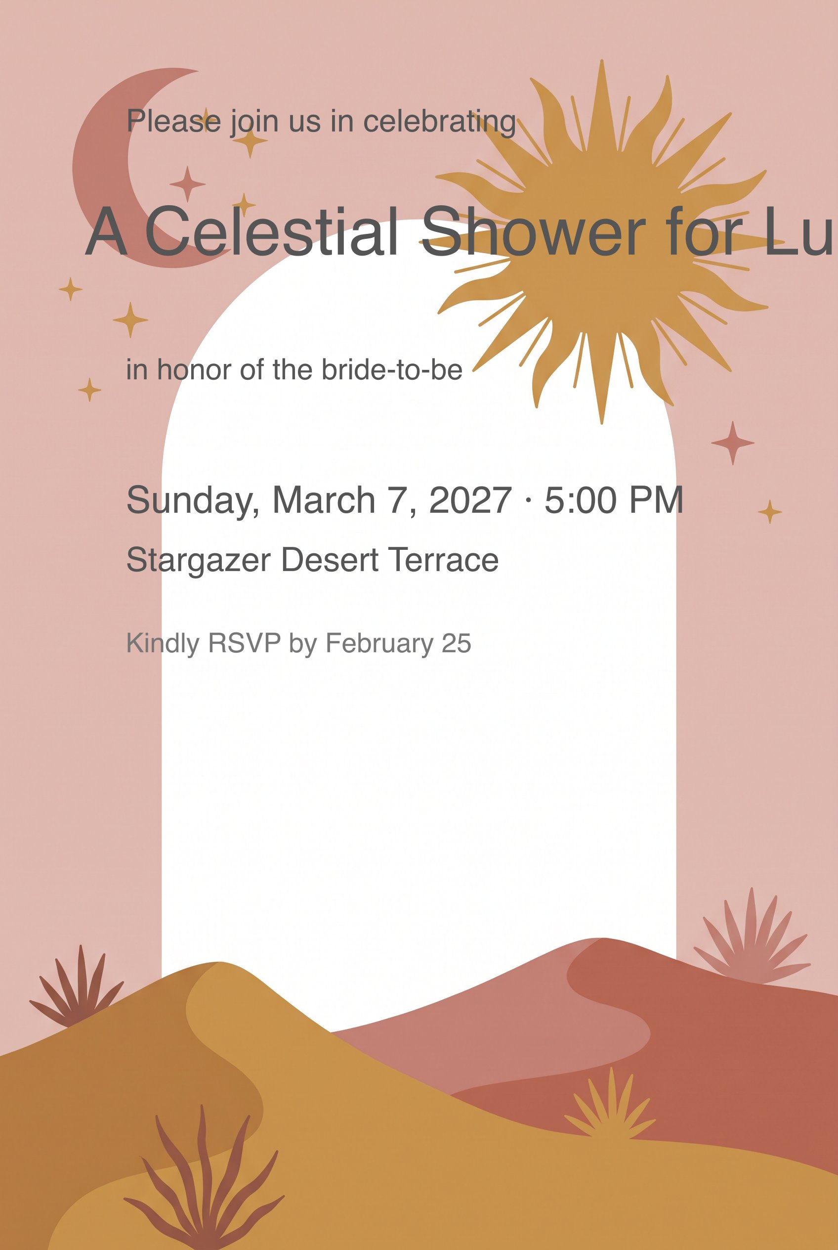 Invitation card