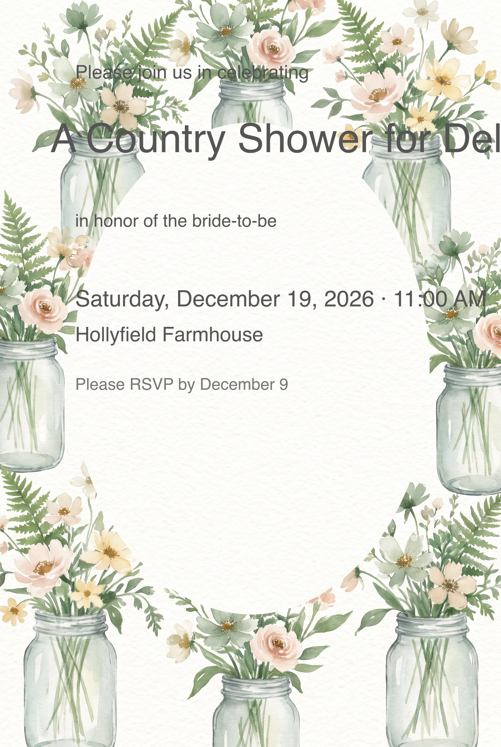 Invitation card