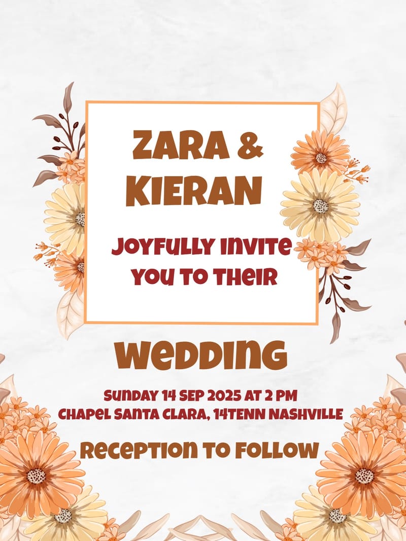Elegant digital rustic wedding â pankhudi rustic wedding invitation Template template