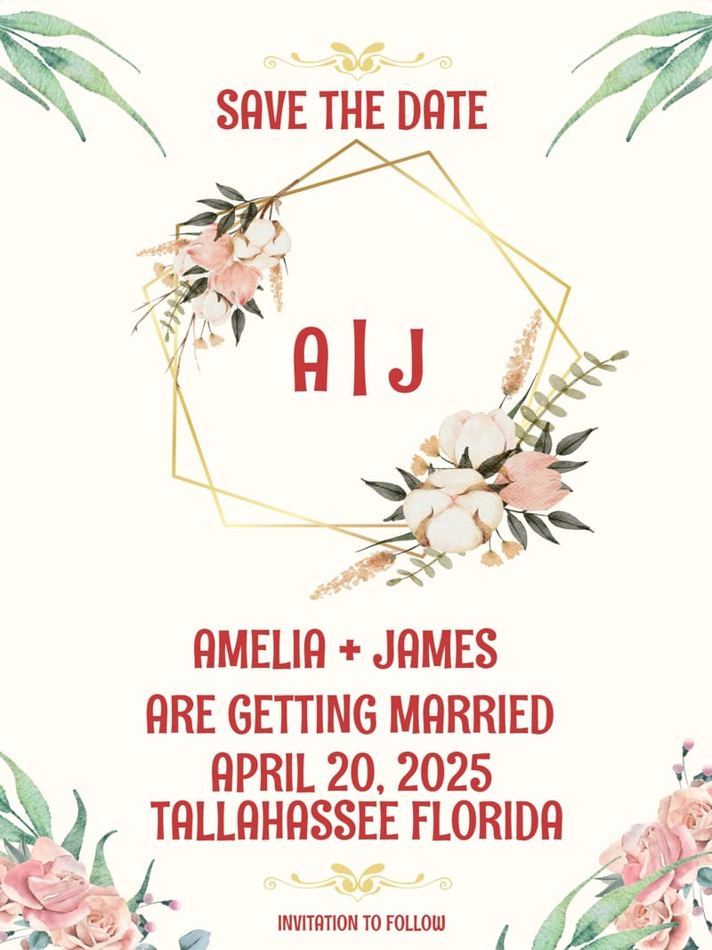 Elegant digital rustic wedding â flourish rustic wedding invitation Card template
