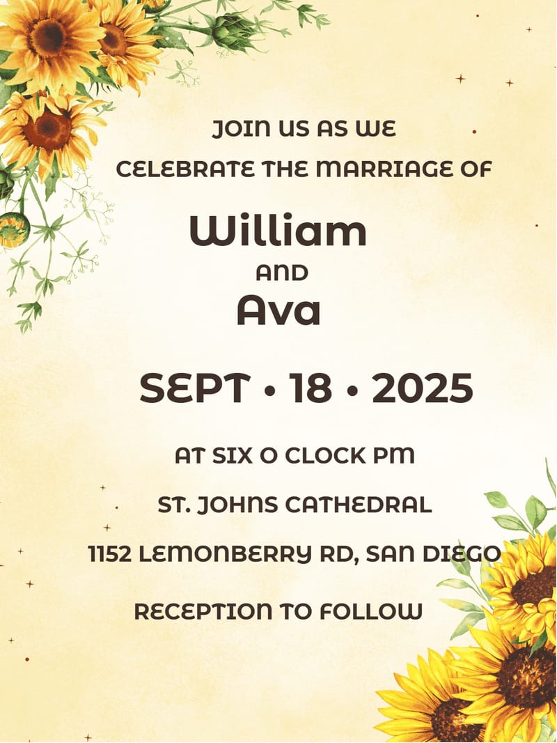 Modern rustic wedding â sprinkle rustic wedding invitation Template e-card design