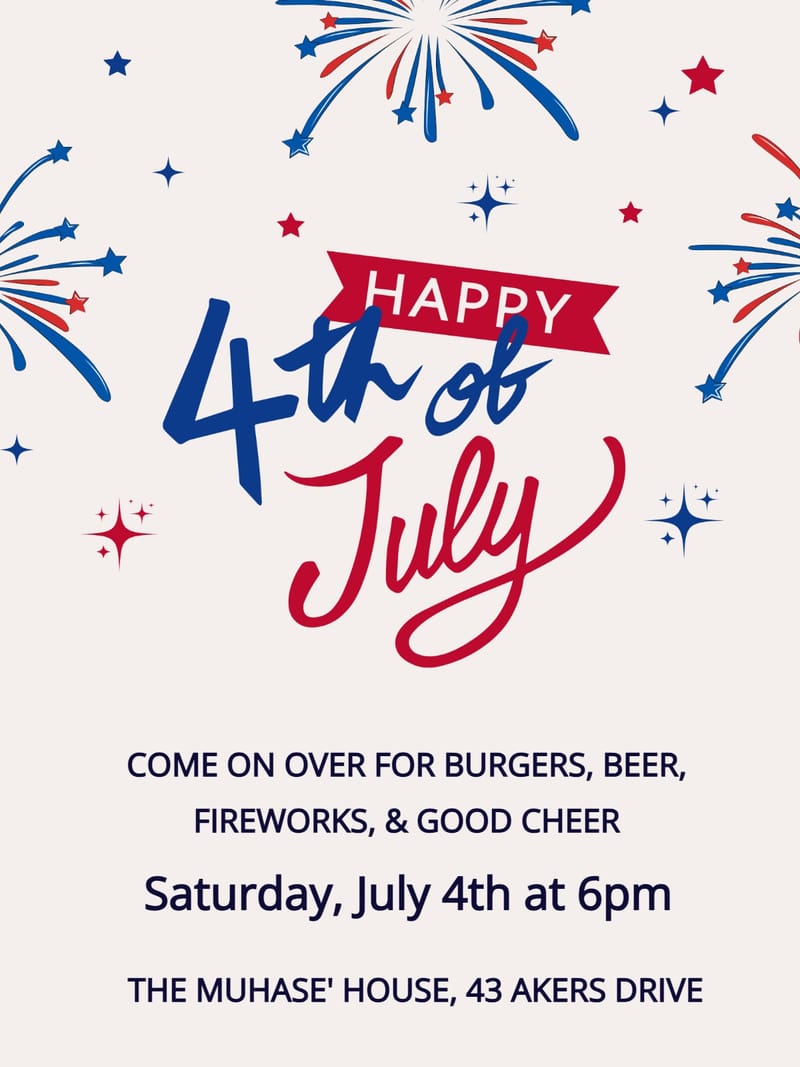 cracker 4th of july party invitation Template 4th of july invites template with stylish layout