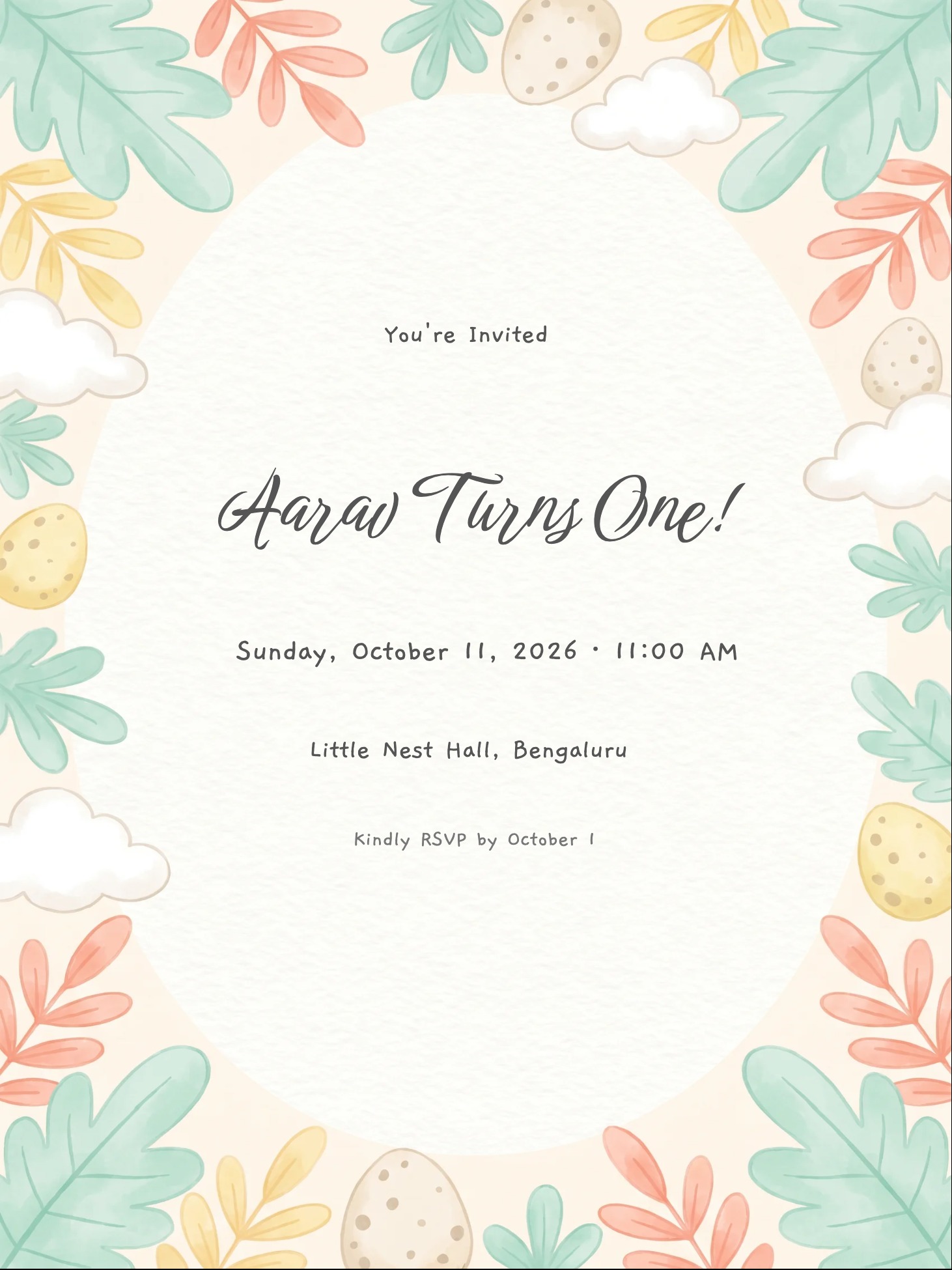 Invitation card
