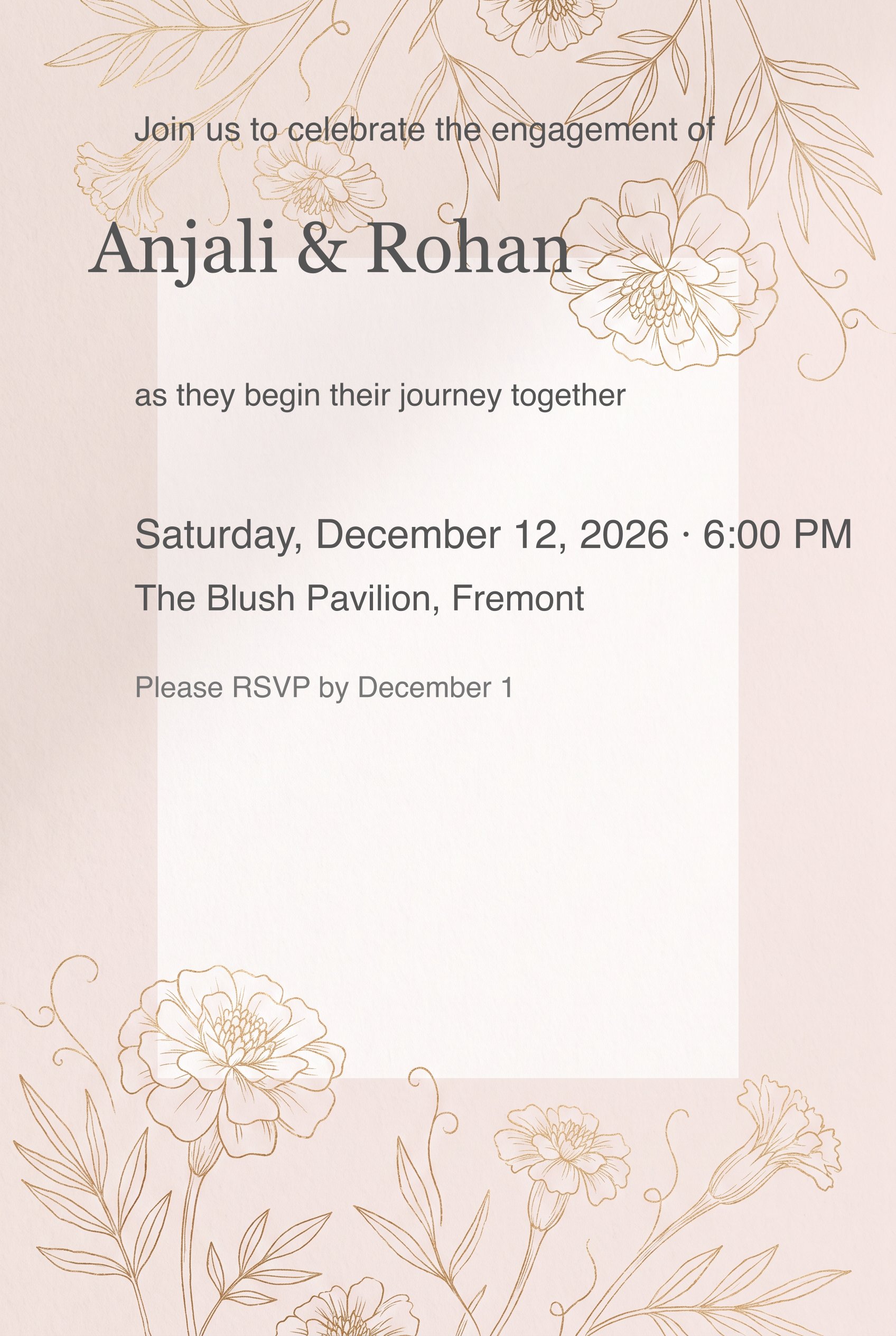 Invitation card