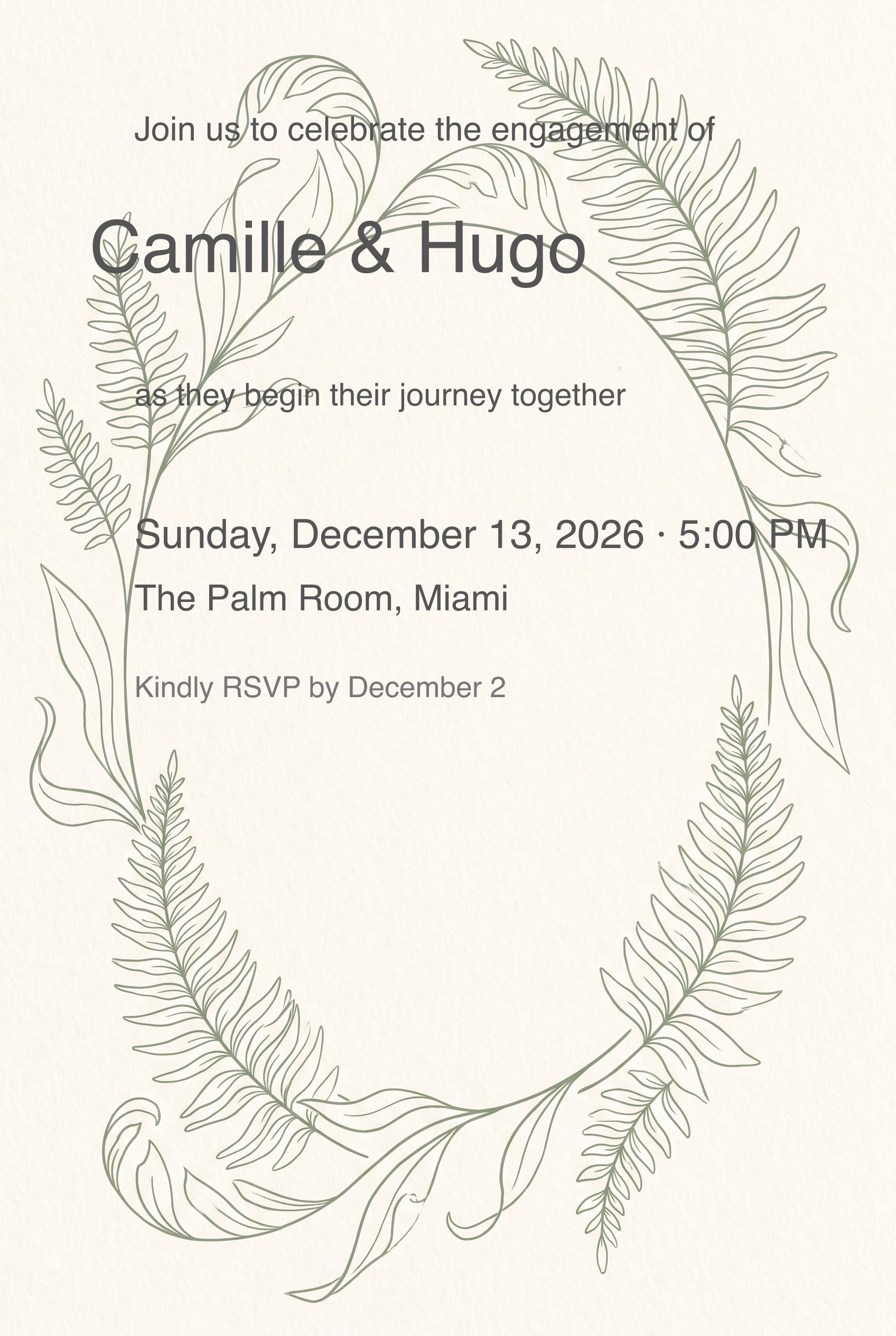 Invitation card