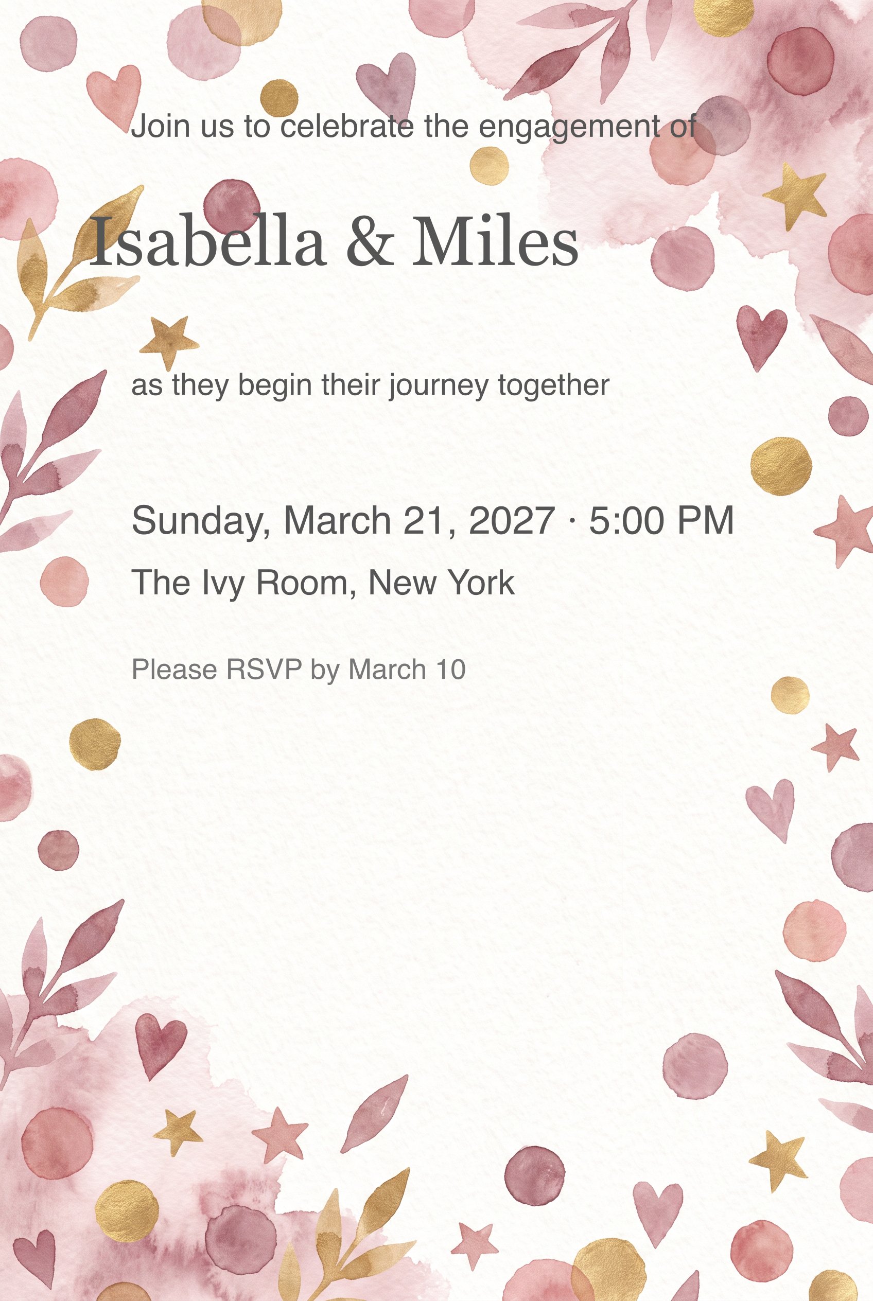 Invitation card