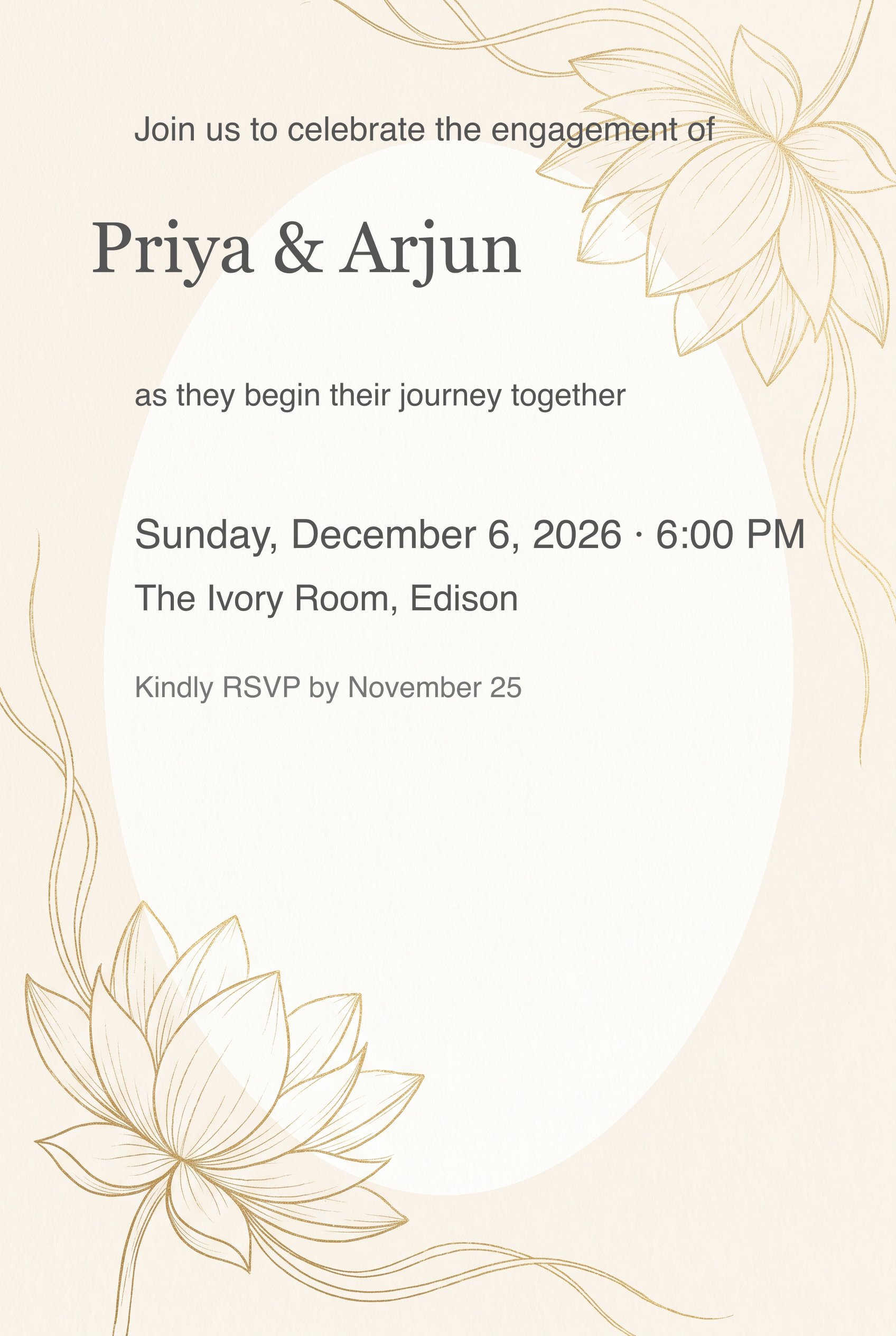 Invitation card