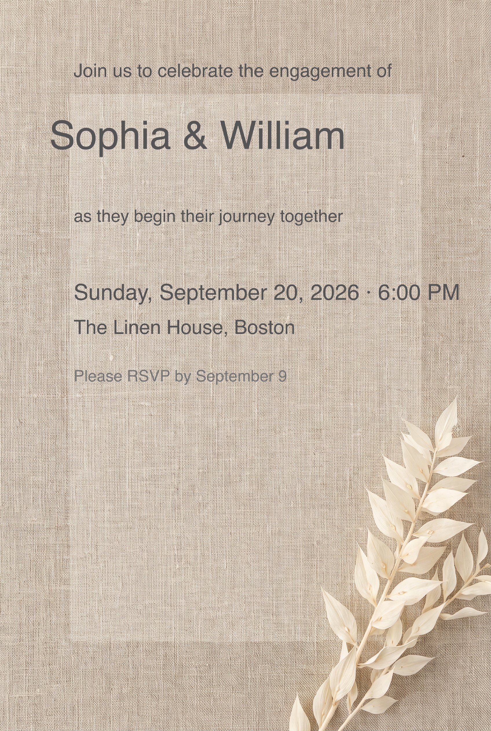 Invitation card