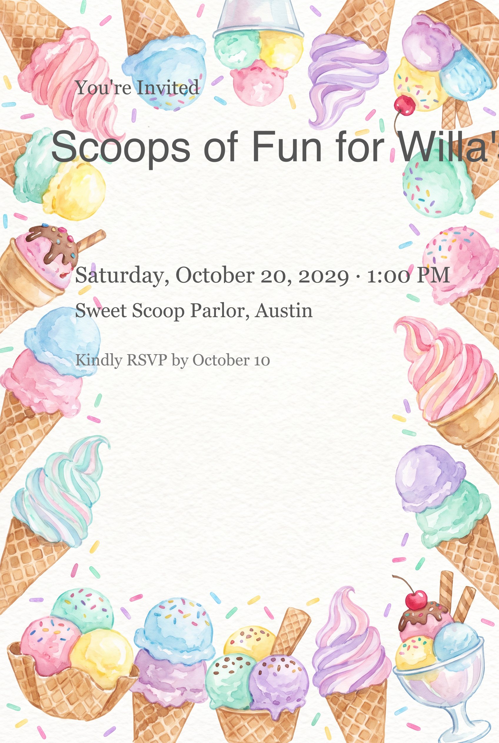 Invitation card