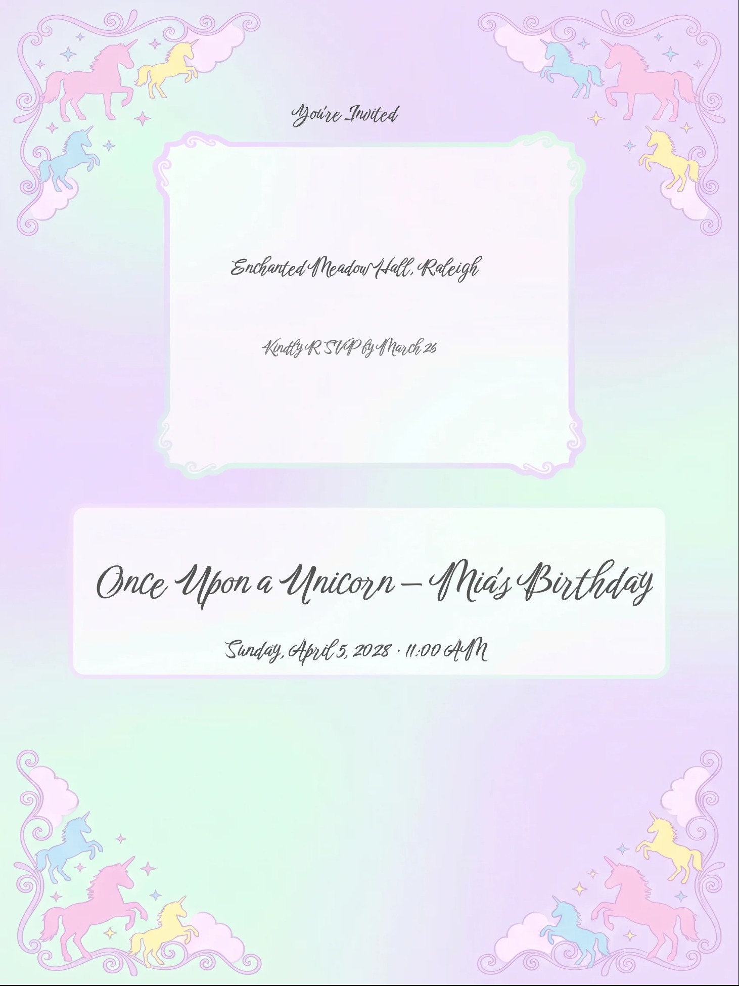 Invitation card