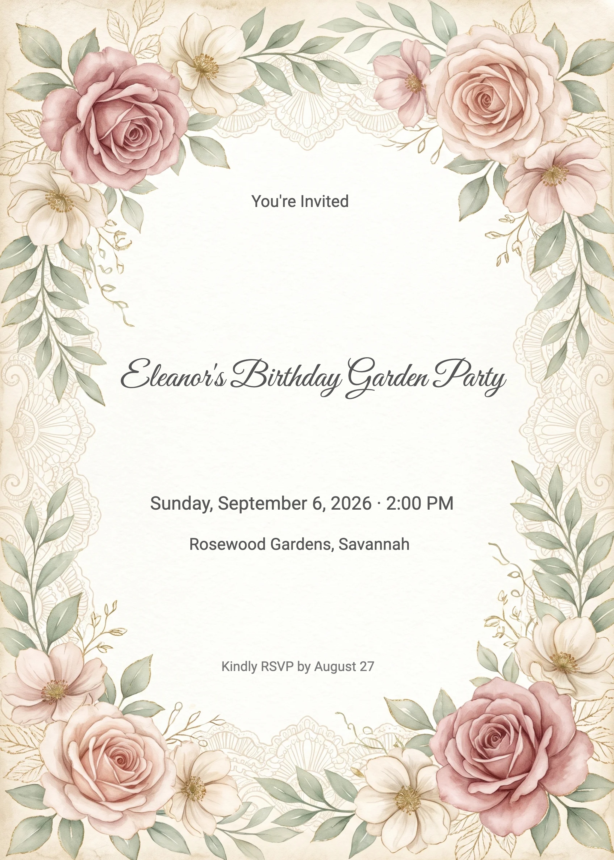 Invitation card