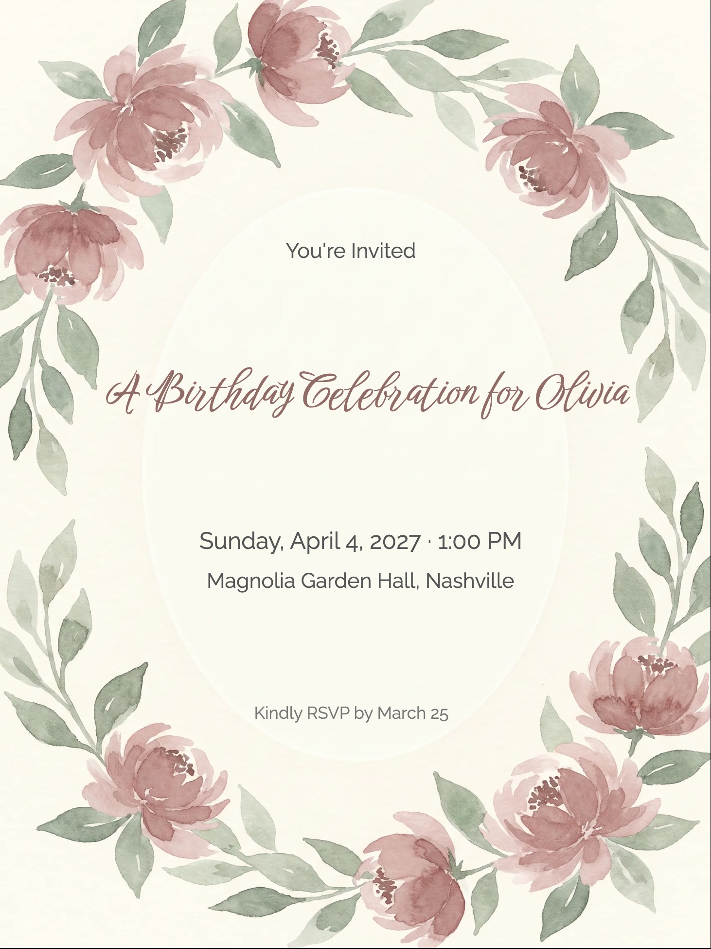 Invitation card