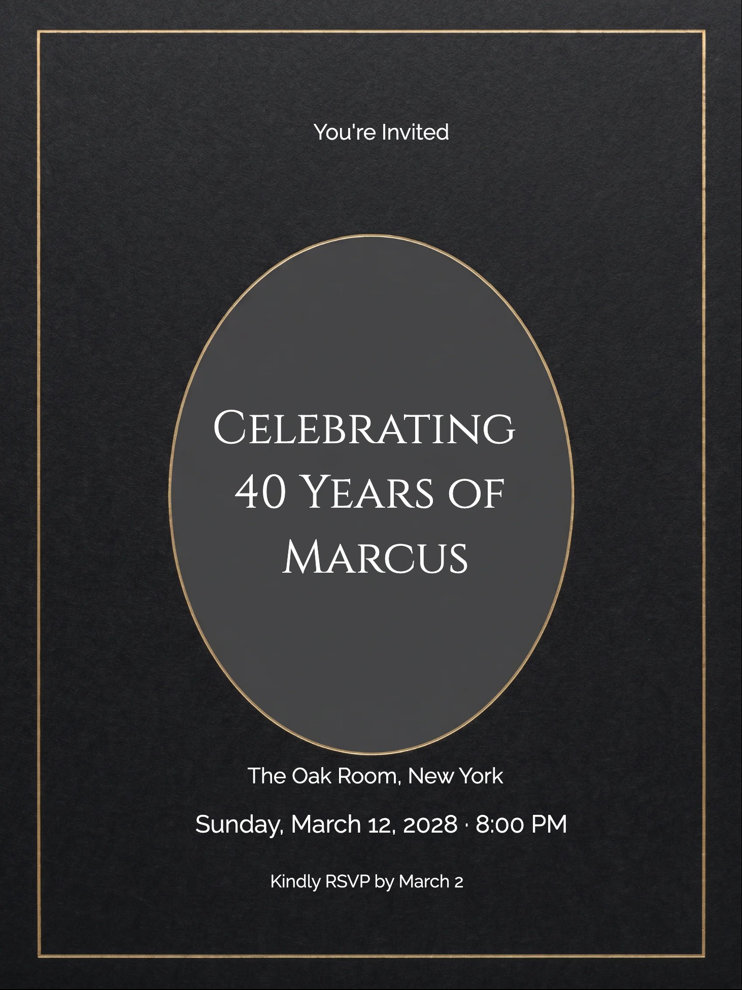 Invitation card