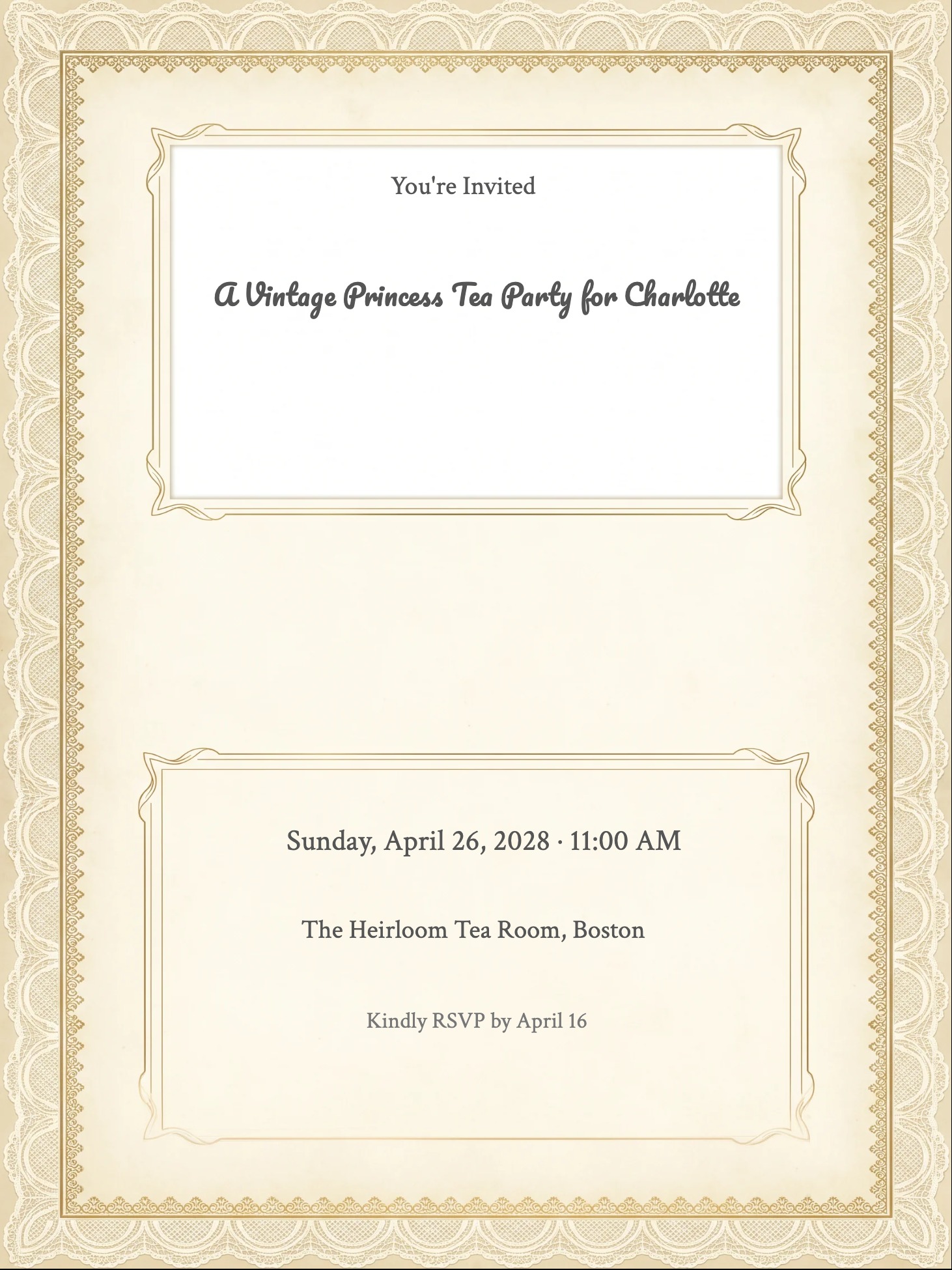 Invitation card