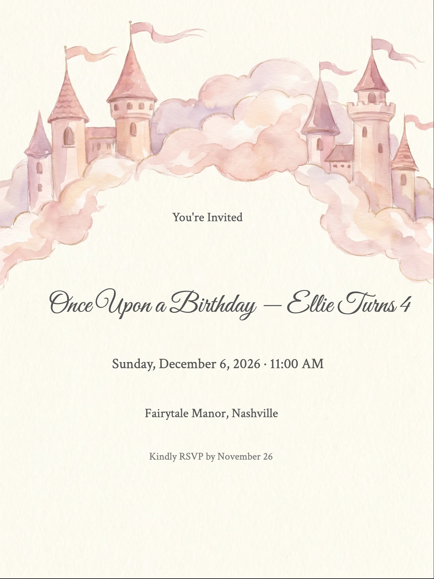 Invitation card