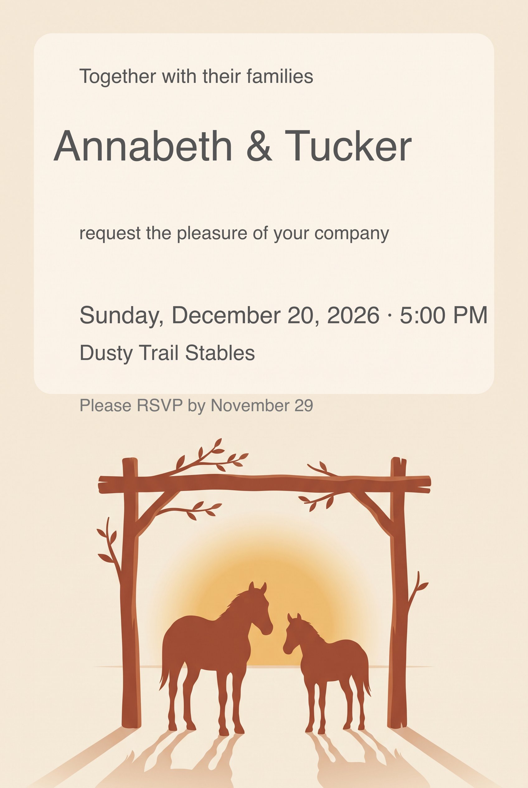 Invitation card