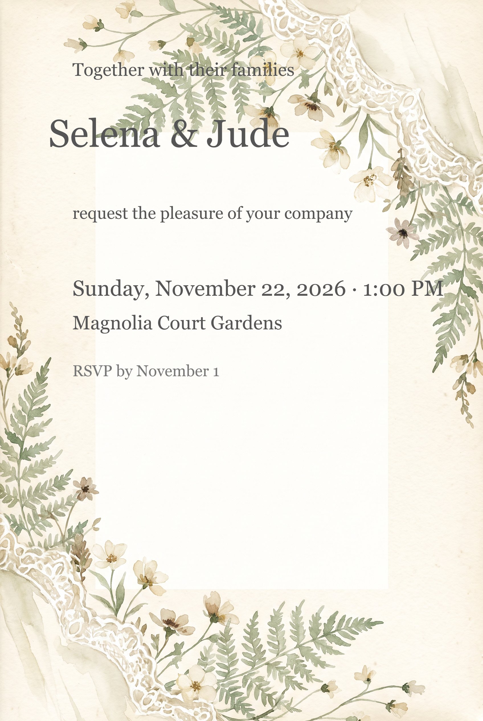 Invitation card