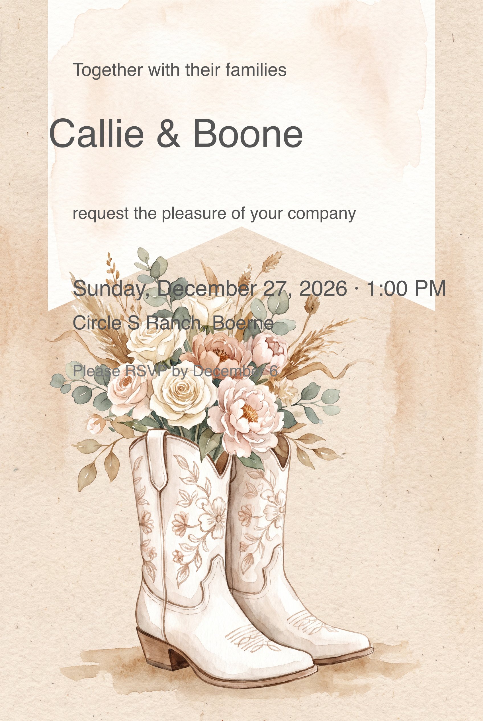 Invitation card