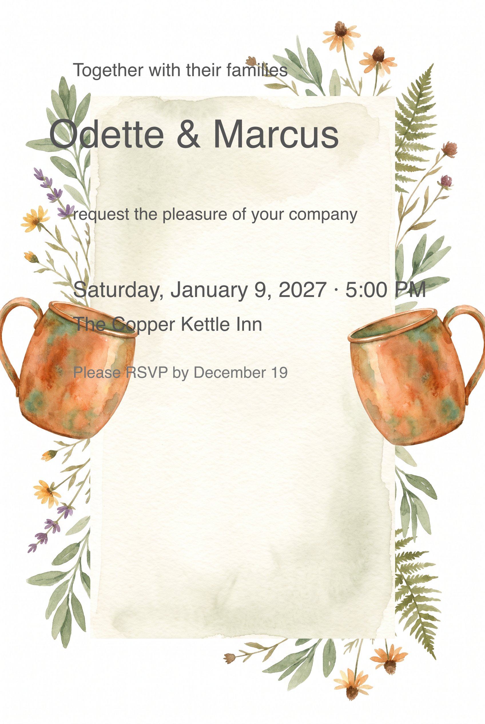 Invitation card