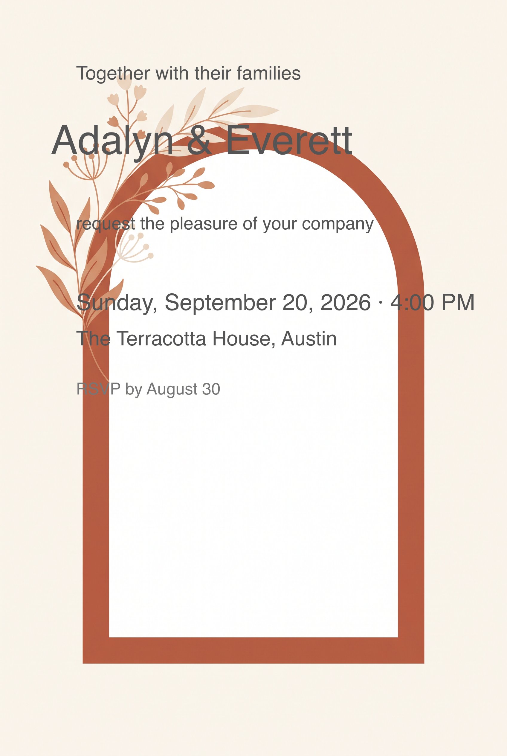 Invitation card