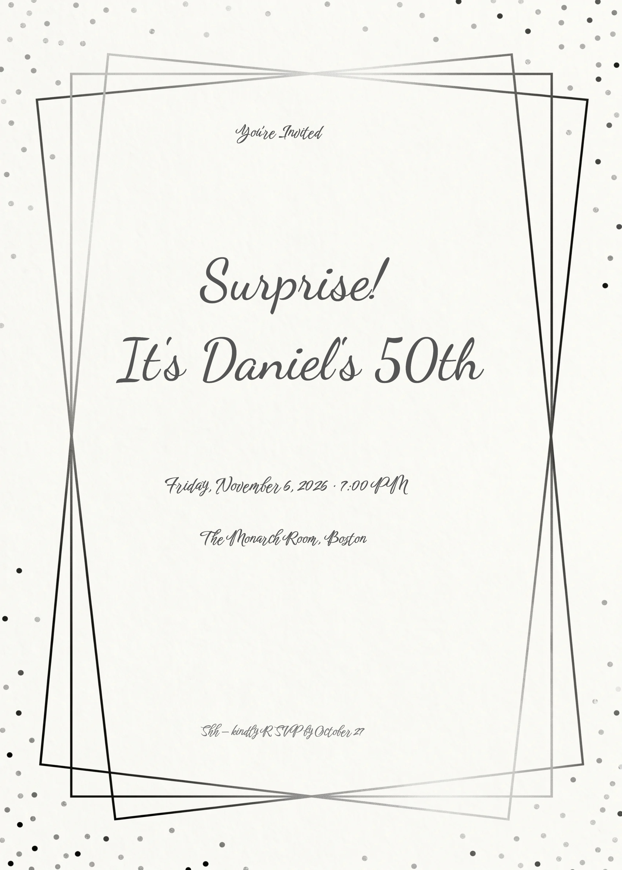 Invitation card