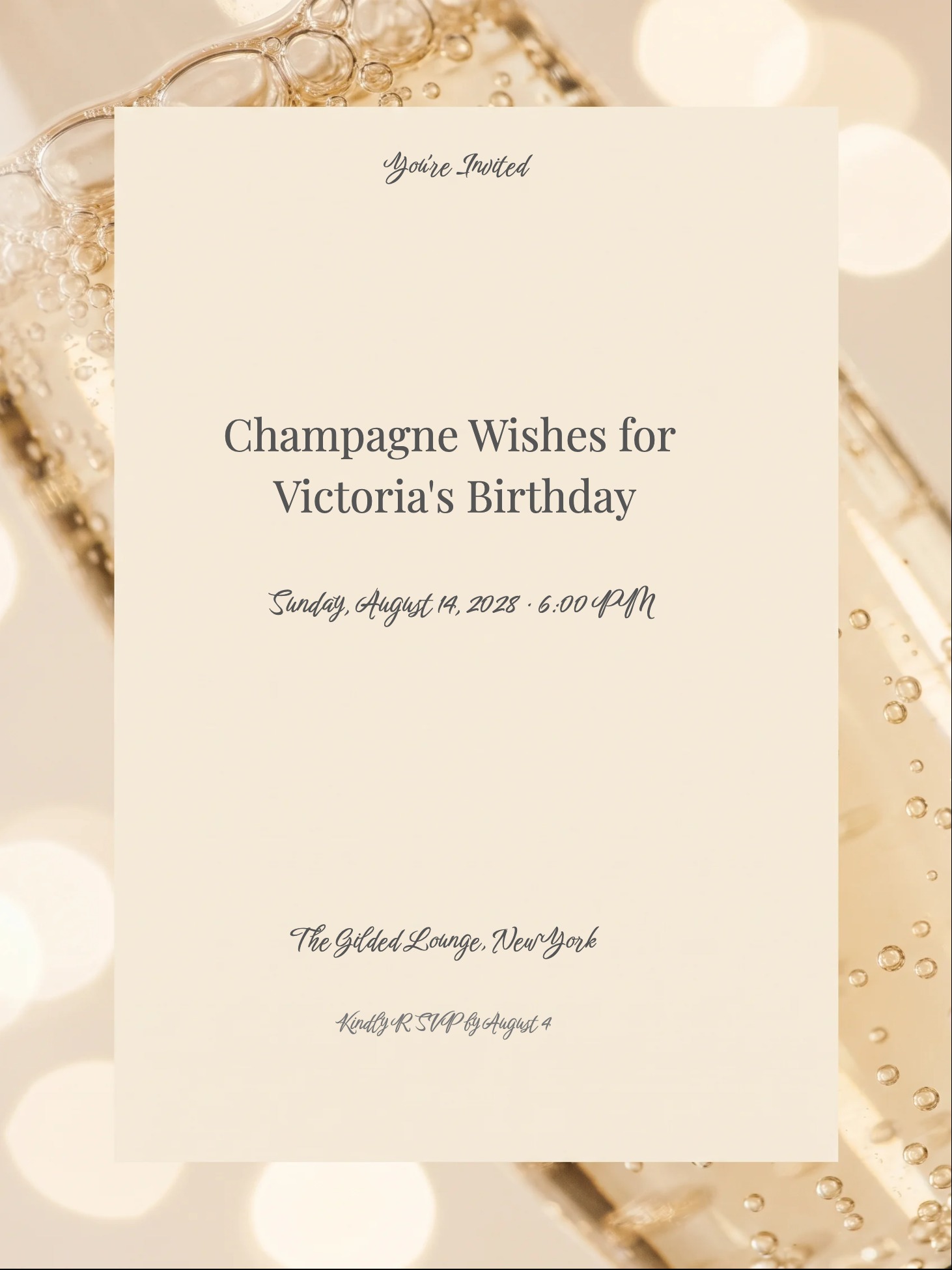 Invitation card