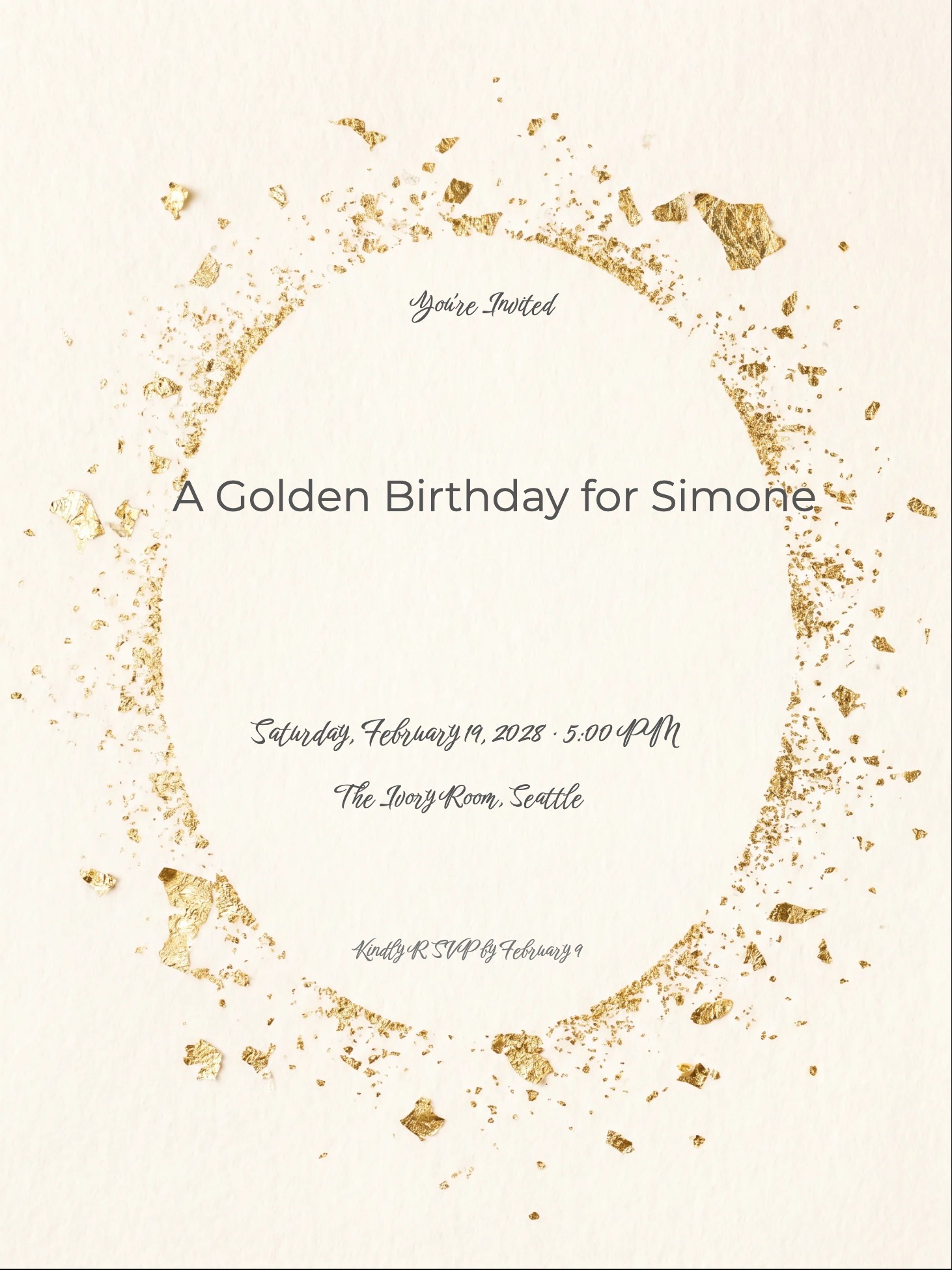 Invitation card